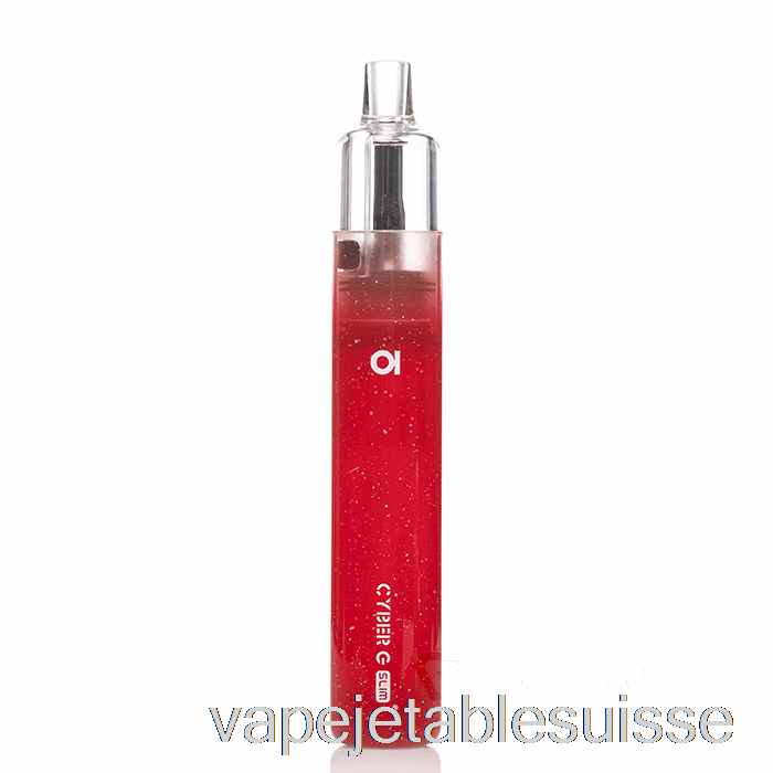 Vape Suisse Aspire Cyber G Slim Pod Système Rouge